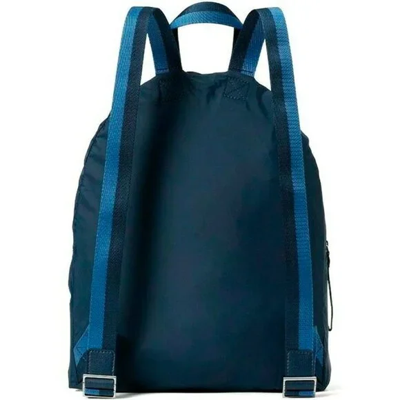 S Kate Spade Arya Navy Packable Nylon Backpack Night Cap WKRU6975 NWT $279 - Picture 4 of 12